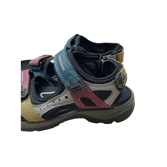 ECCO Women’s Yucatan Outdoor Sandals Size 36 EU 5-5.5 US Multi Color Hiking - Picture 5 of 9